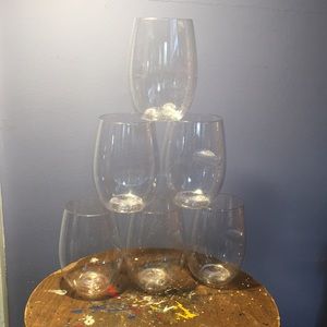 Govino plastic wine glass cup set of 6 clear BPA-free made in USA travel mug